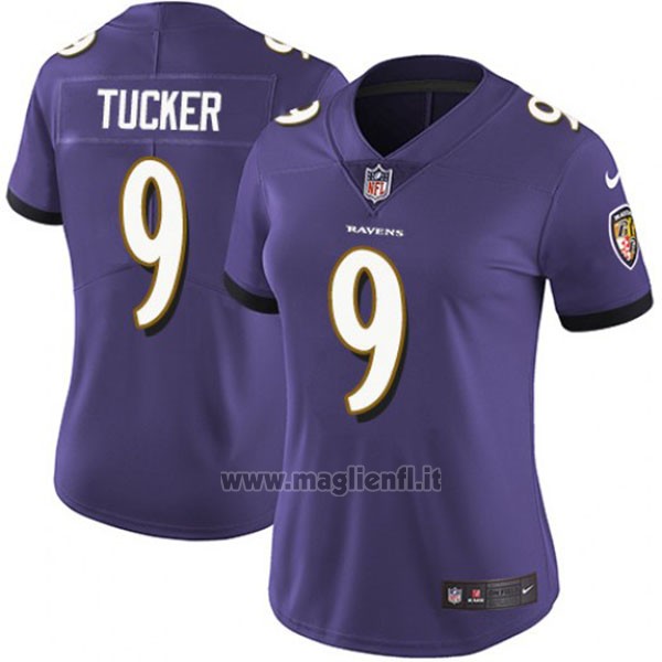 Maglia NFL Limited Donna Baltimore Ravens 9 Tucker Viola
